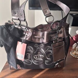 Juicy Couture Lovers Club Daydreamer Tote black/ metallic